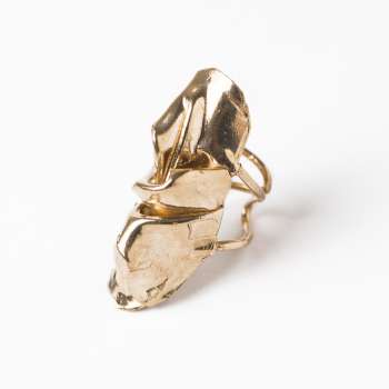 Anello in bronzo Ogiva