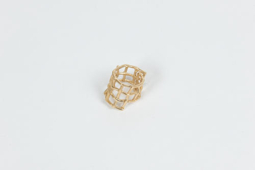 Anello in bronzo rete