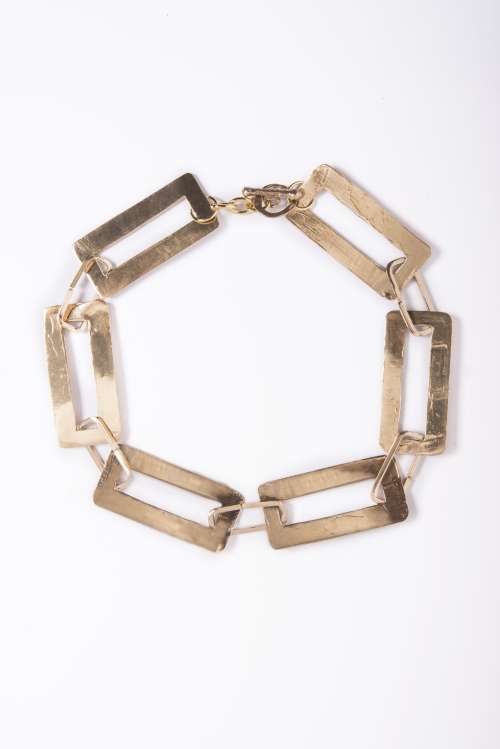 Collana in Bronzo Rettangoli
