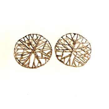 Orecchini in bronzo Rami