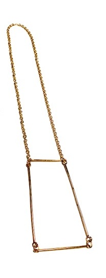 Pendente in bronzo Poligono