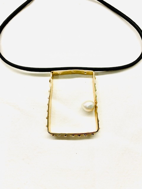 Pendente in bronzo Quadrato