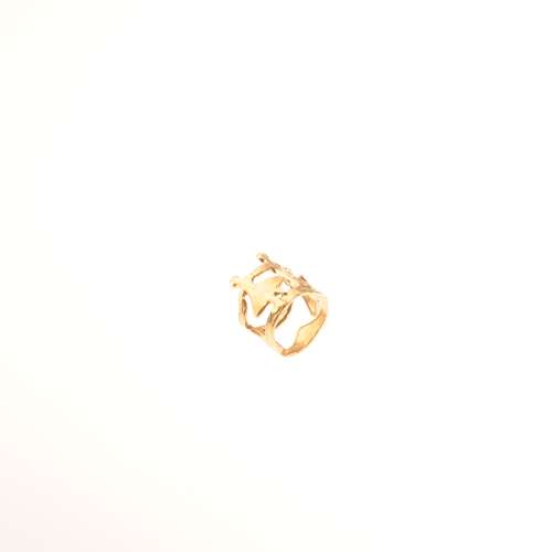 Anello in bronzo Girotondo