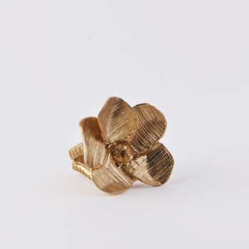 Anello in bronzo Fiore
