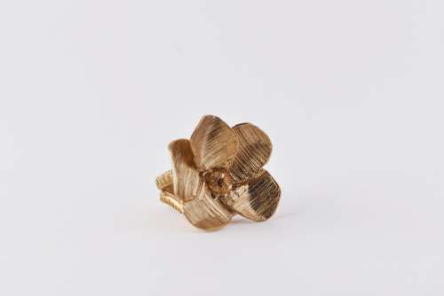 Anello in bronzo Fiore